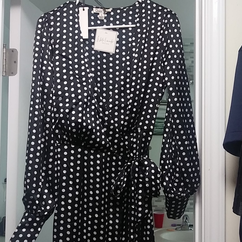 Long Wrap dress